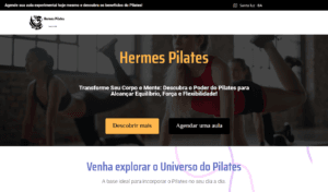 Site Exclusivo para Studios de Pilates com Agendamento Fácil(Personalizamos para o seu negócio)