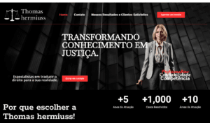Site Completo para Advogados: Captação, Agendamento e Comunicação Direta(Personalizamos para o seu negócio)