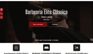 Site Personalizado para Barbearia com Agendamento Online(Personalizamos para o seu negócio)
