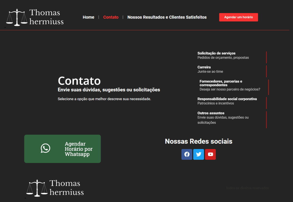 Site Completo para Advogados: Captação, Agendamento e Comunicação Direta(Personalizamos para o seu negócio) - Imagem 3